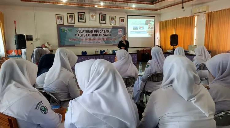 RSUD Painan Bekali Tenaga Kesehatan Cegah Infeksi Terkait Layanan Kesehatan