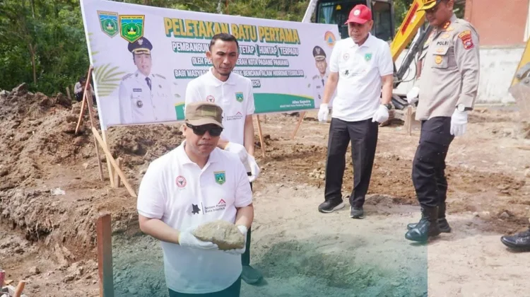 Pemko Padang Panjang Mulai Bangun 10 Huntap di Tanah Hitam
