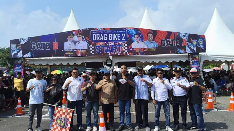 Lebih dari Seribu Pembalap Ramaikan Bupati Pasaman Barat Drag Bike 2026