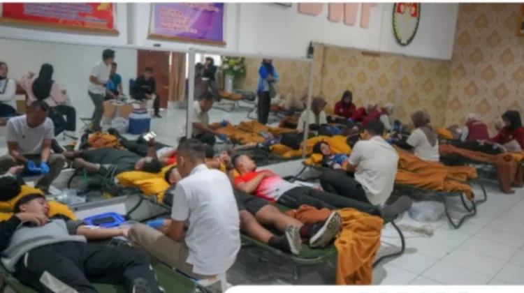 RSUP M. Djamil Gelar Donor Darah di CFD Padang