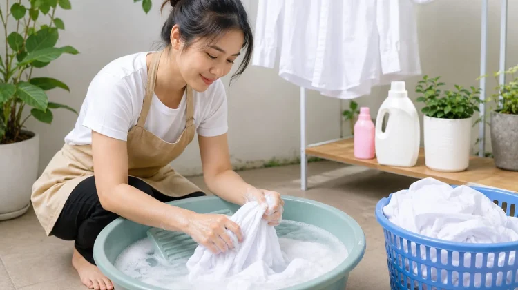 Menjaga Baju Putih Tetap Cemerlang