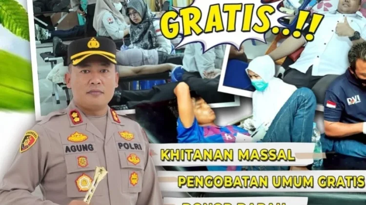 Hari Bhayangkara ke-80, Polres Pasbar Sediakan Layanan Kesehatan Gratis