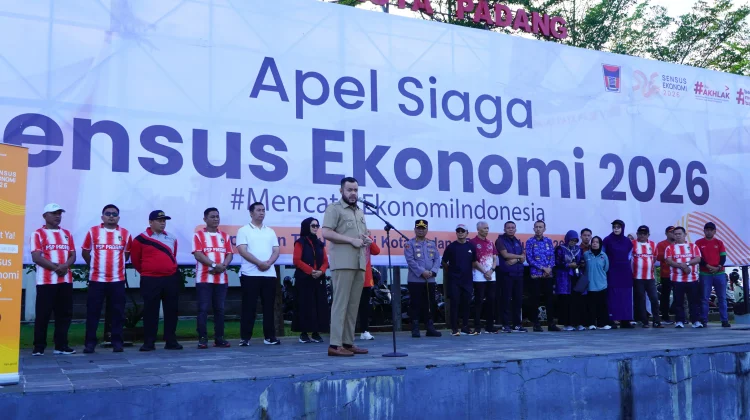 Sensus Ekonomi 2026 Resmi Dimulai, Pemko Padang Tegaskan Pentingnya Data Akurat