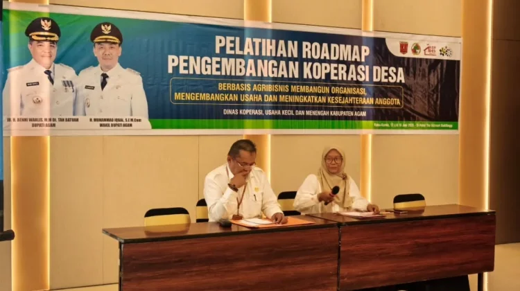 Dinas KUKM Agam Perkuat Peran KDMP sebagai Pemasok MBG dan Sub Terminal Agribisnis