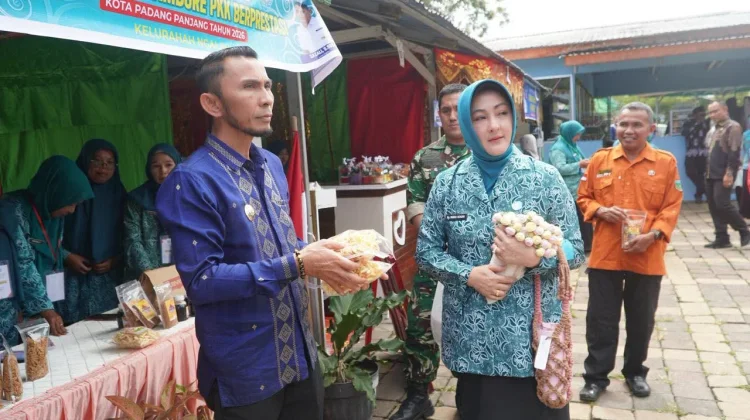 Stan UP2K Jambore PKK Padang Panjang Ajang Promosi Produk Unggulan Kelurahan