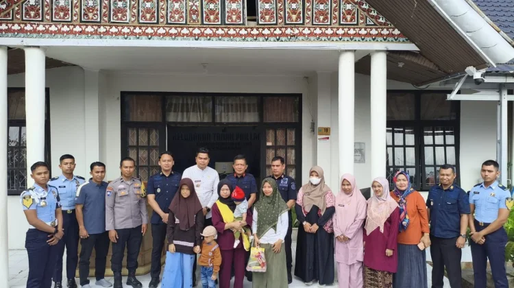 Rutan Padang Panjang Salurkan Bantuan Pemenuhan Gizi untuk Balita Stunting