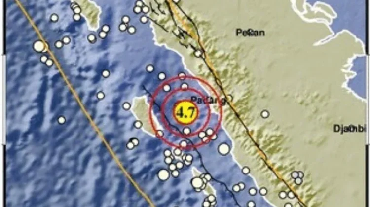 Gempa M 4,7 Guncang Padang dan Pariaman, Pusat Gempa Dekat Sumber Gempa Padang 2009