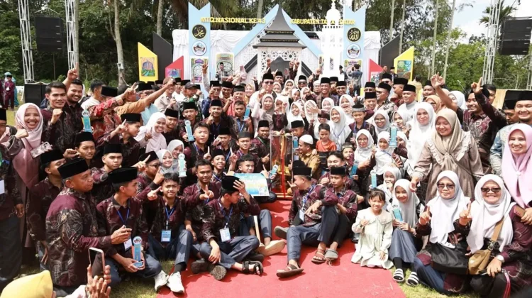 Lintau Buo Utara Raih Juara Umum MTQ Nasional ke-43 Tingkat Kabupaten Tanah Datar