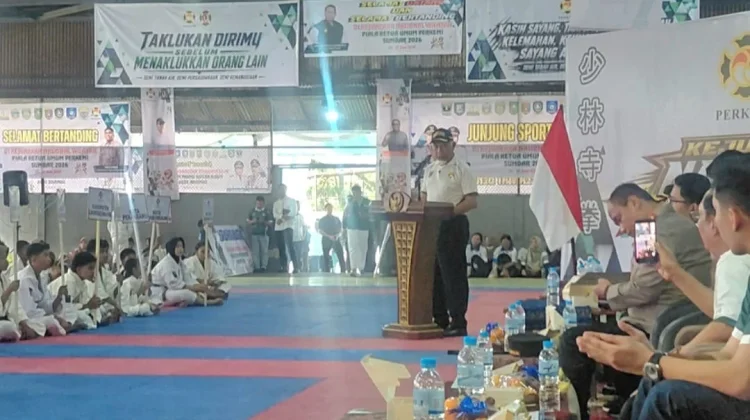 Gubernur Sumbar Buka Kejurnaswil Shorinji Kempo Sumatera 2026 di Sawahlunto
