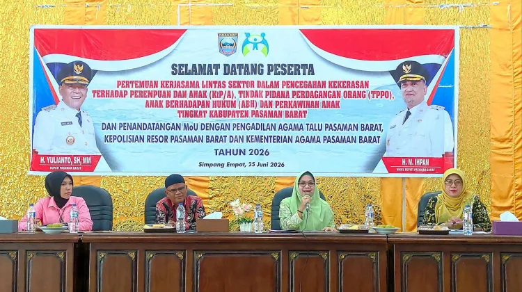 Pasaman Barat Perkuat Sinergi Cegah Kekerasan terhadap Perempuan dan Anak