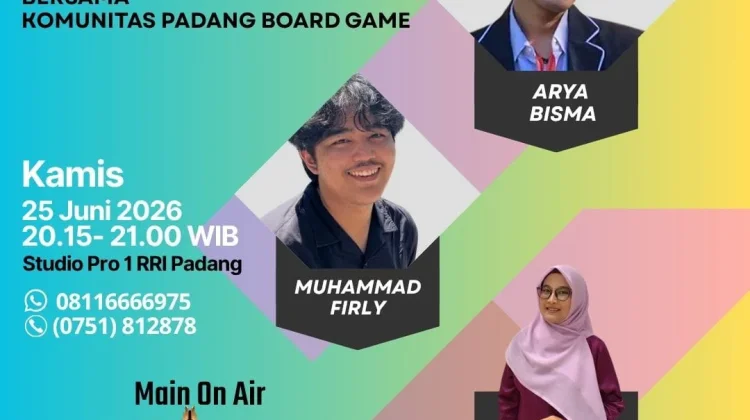 Keseruan Game Flesh and Blood Ramaikan Obrolan Malam Pro 1 RRI Padang