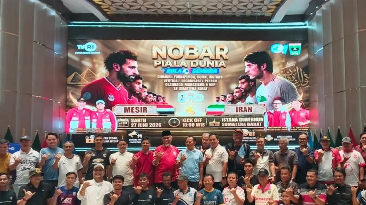 Pemprov Sumbar Manfaatkan Videotron untuk Perluas Nobar Piala Dunia