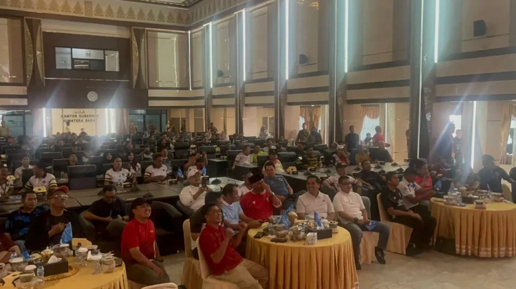 Gulir Silaturahmi dan Jiwa Kebersamaan di Aula Gubernur Sumatera Barat