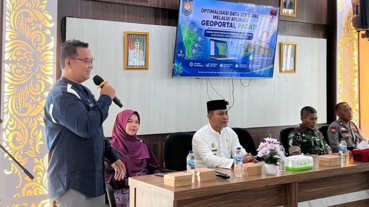 Pemko Padang Hadirkan GeoPortal Padati, Integrasikan Data Dukung Smart City
