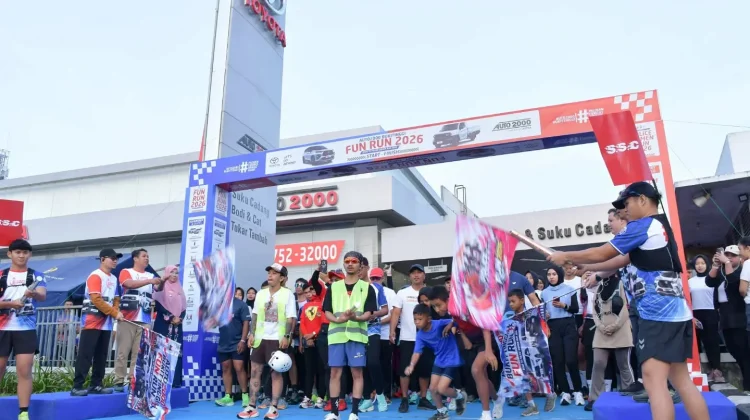 Sekda Agam Apresiasi Auto2000 Bukittinggi Fun Run