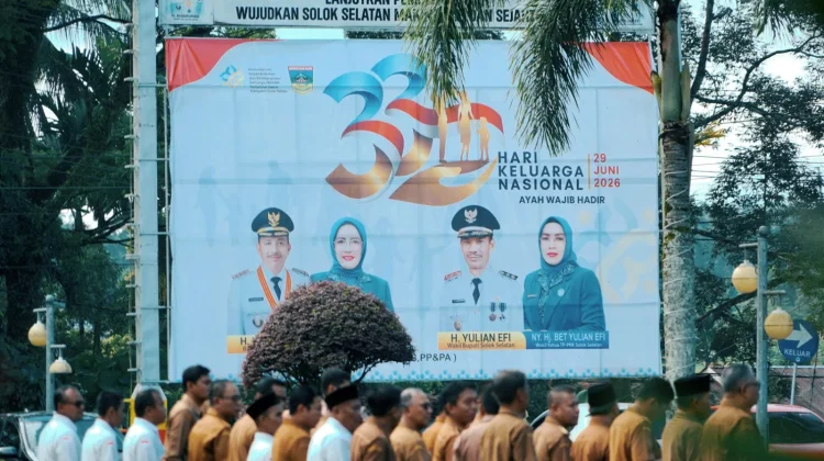 Pemkab Solok Selatan Peringati Harganas, Tekankan Pentingnya Peran Keluarga