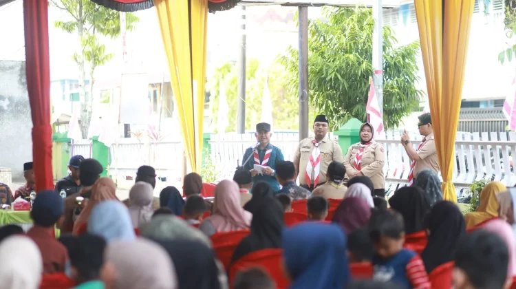 Wawako Solok Apresiasi Khitanan Massal Satgas Pramuka Peduli Kota Solok