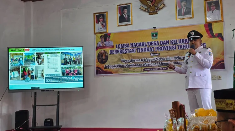 Sawahpadang Aua Kuniang Wakili Payakumbuh di Lomba Kelurahan Berprestasi Sumbar