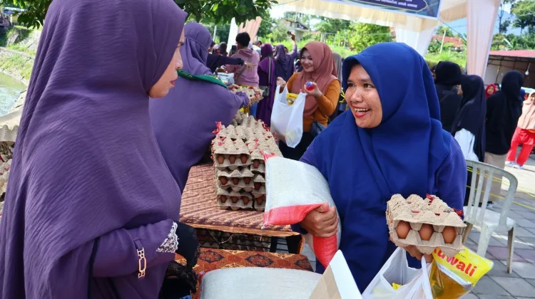 Pemko Payakumbuh Apresiasi Pasar Sembako Murah KZN Bantu Warga