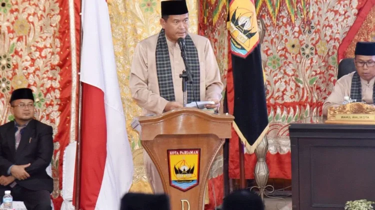 Sidang Paripurna DPRD Pariaman dalam Rangka HUT Kota Pariaman ke 24