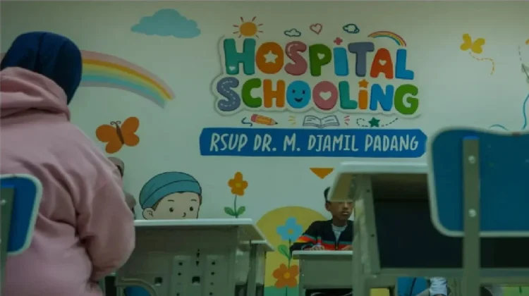 Hospital Schooling RSUP M Djamil Padang, Jaga Semangat Belajar Pasien Anak