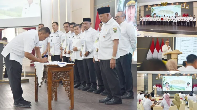 Pemko Pariaman Tandatangani Berita Acara Kesepakatan Bersama Pemprov Sumbar