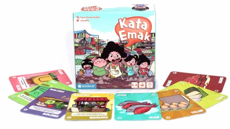 Sentuhan Kearifan Lokal dalam Keseruan Card Game Kata Emak