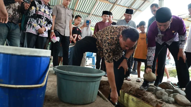 Yota Balat Resmikan Pembangunan Rumah Bantuan untuk Rumah Tidak Layak Huni