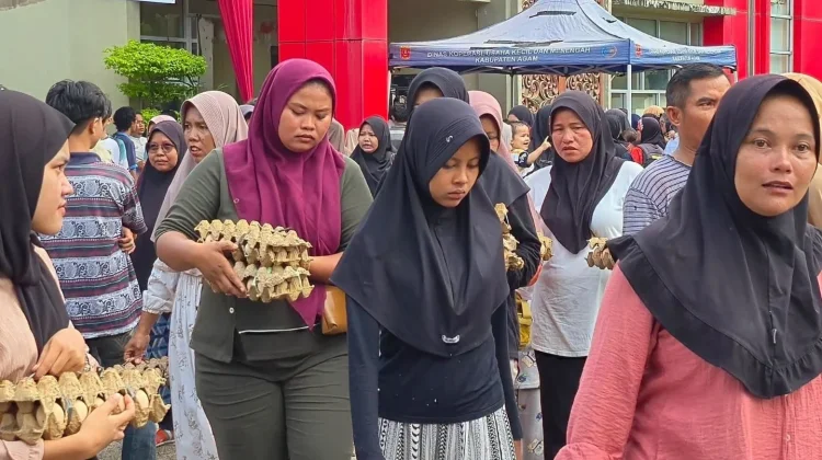 Pemkab Agam Salurkan 15 Ribu Butir Telur untuk Tekan Inflasi