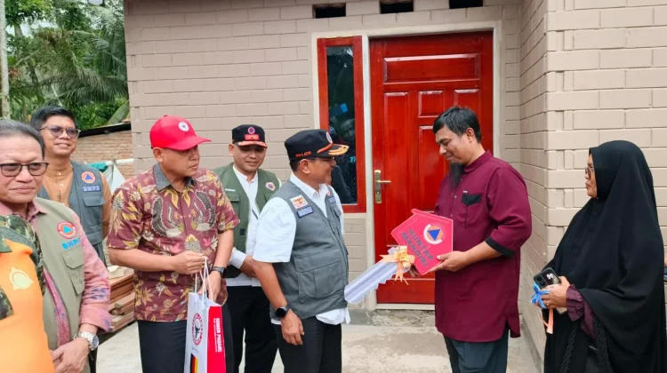 BNPB Sosialisasikan Huntap Bagi Korban Bencana Alam Padang Pariaman