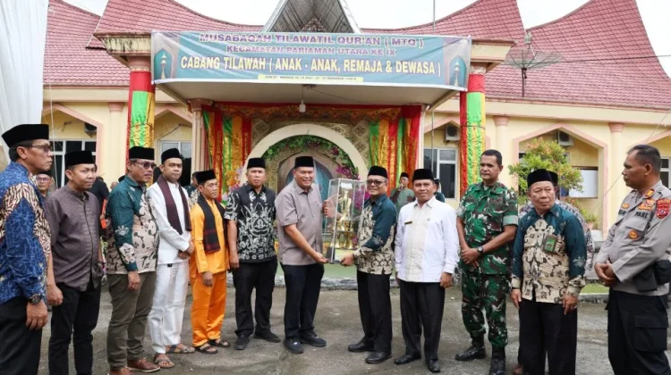 Ratusan Peserta Ikut MTQ Kecamatan Pariaman Utara