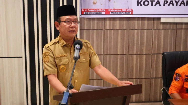 BPBD Payakumbuh Tingkatkan Kemampuan Tim Reaksi Cepat Hadapi Bencana