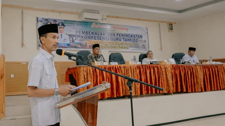 Pemkab Solok Selatan Tingkatkan Kompetensi 46 Guru Tahfidz Baru