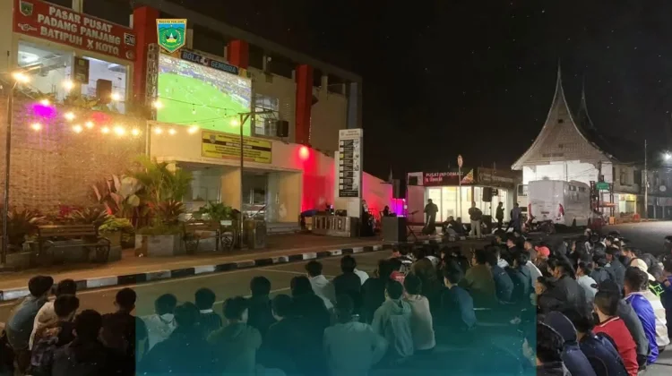 Pemko Padang Panjang Bersama TVRI Sumbar Gelar Nobar Semifinal Piala Dunia 2026