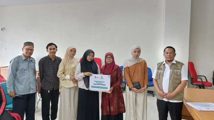 Sinergi BAZNAS Padang Panjang dan Wardah Foundation Bantu Pendidikan Anak Asuh