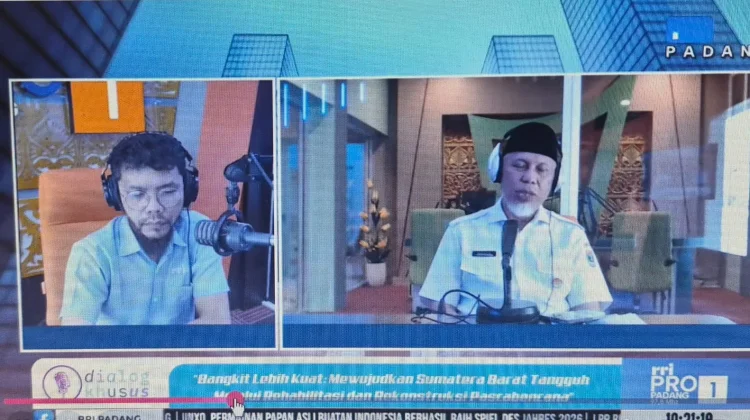 Sumbar Tangguh Melalui Rekontruksi dan Rehabilitasi Kebencanaan