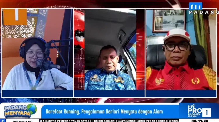 Barefoot Running Padang Pariaman Siap Dongkrak Sport Tourism dan UMKM
