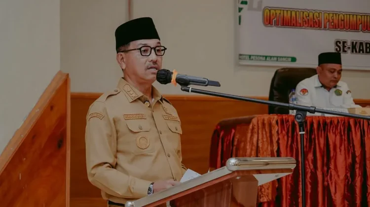 Bupati Solok Selatan Ajak Dunia Usaha Salurkan Zakat melalui Baznas
