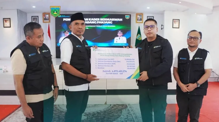 Pemko Padang Panjang dan BPJS Ketenagakerjaan Canangkan Kader Bermarwah