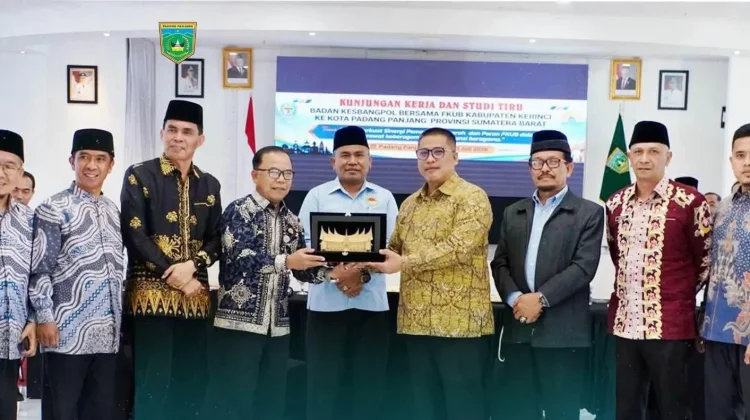 Jadi Percontohan Toleransi, Padang Panjang Terima Kunjungan FKUB Kerinci