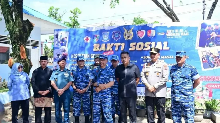 Wakasau Resmikan Karya Bhakti TNI AU 2026 di Lanud Sutan Sjahrir Padang