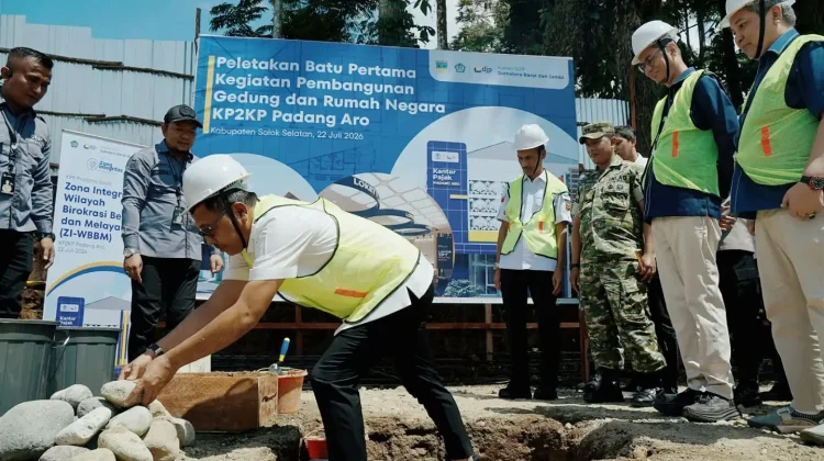 Bupati Solok Selatan Apresiasi Pembangunan Gedung KP2KP Padang Aro