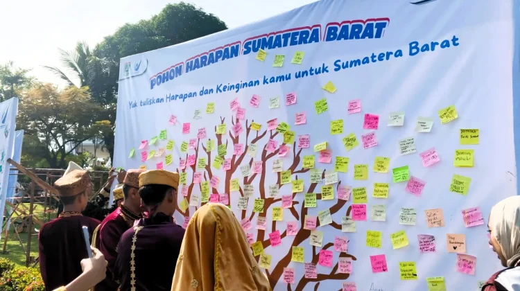 Pohon Harapan Jadi Wadah Aspirasi Anak di Festival Anak Sumbar