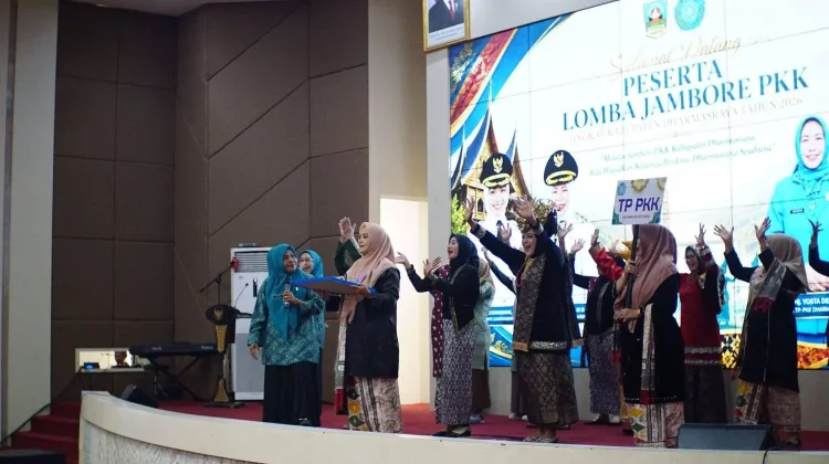 Pulau Punjung Juara Umum Jambore Kader PKK Berprestasi Dharmasraya 2026