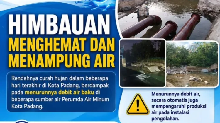 Perumda Minta Pelanggan Tampung Air Selama Rehab Rekon Pascabencana