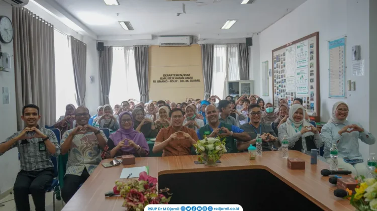 RS M. Djamil Perkuat Kompetensi Dokter Anak lewat Kuliah Tamu Pakar Internasional