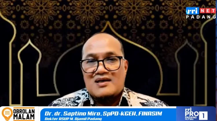 Dokter RSUP Dr. M.Djamil Ingatkan Bahaya Hepatitis B Kronis