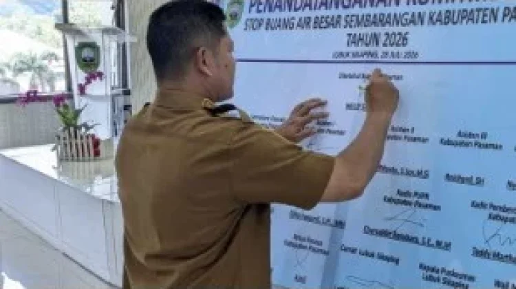 Bupati Pasaman Komitmen Wujudkan Daerah Bebas Buang Air Besar Sembarangan