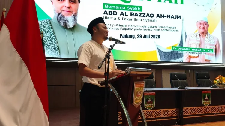 Rahmat Saleh Dorong Keberlanjutan Kajian Keislaman di Sumbar
