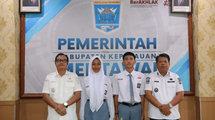 Dua Pelajar Mentawai Lolos Paskibraka Tingkat Sumbar